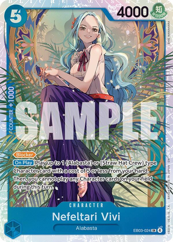 Nefeltari Vivi (024) EB03-024 · Foil (Extra Booster: One Piece Heroine's Edition)