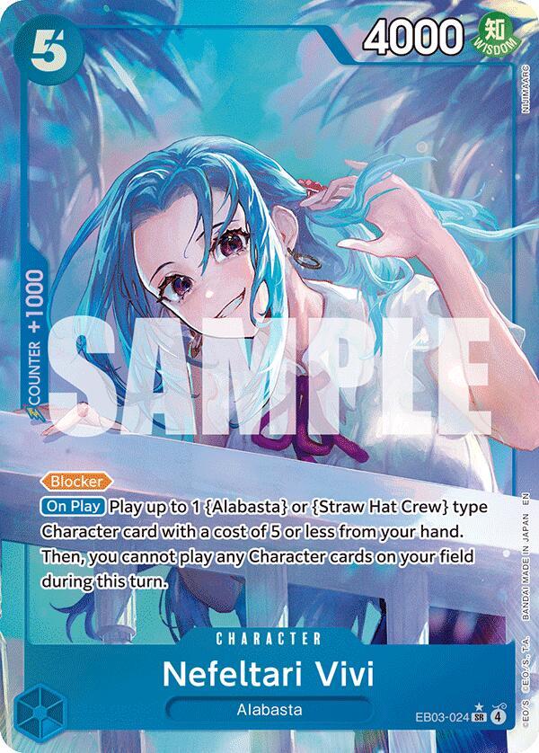 Nefeltari Vivi (024) (Alternate Art) EB03-024 · Foil (Extra Booster: One Piece Heroine's Edition)