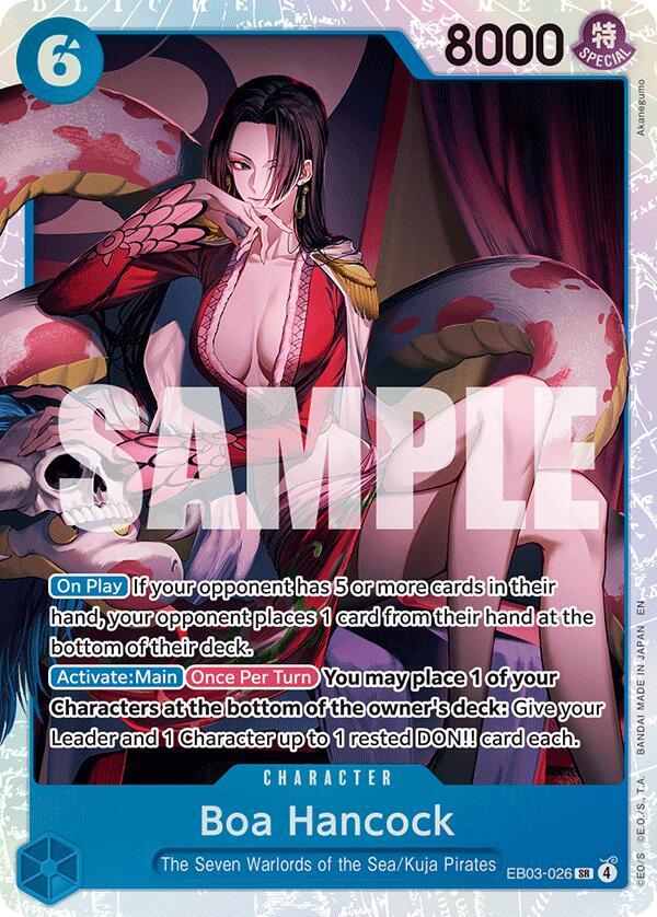 Boa Hancock EB03-026 (Extra Booster: One Piece Heroine's Edition)