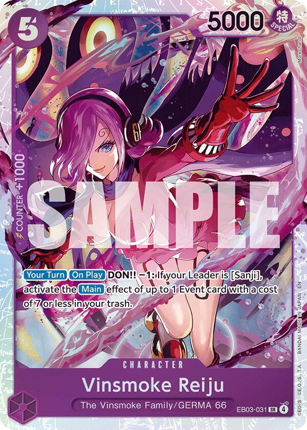 Vinsmoke Reiju EB03-031 (Extra Booster: One Piece Heroine's Edition)