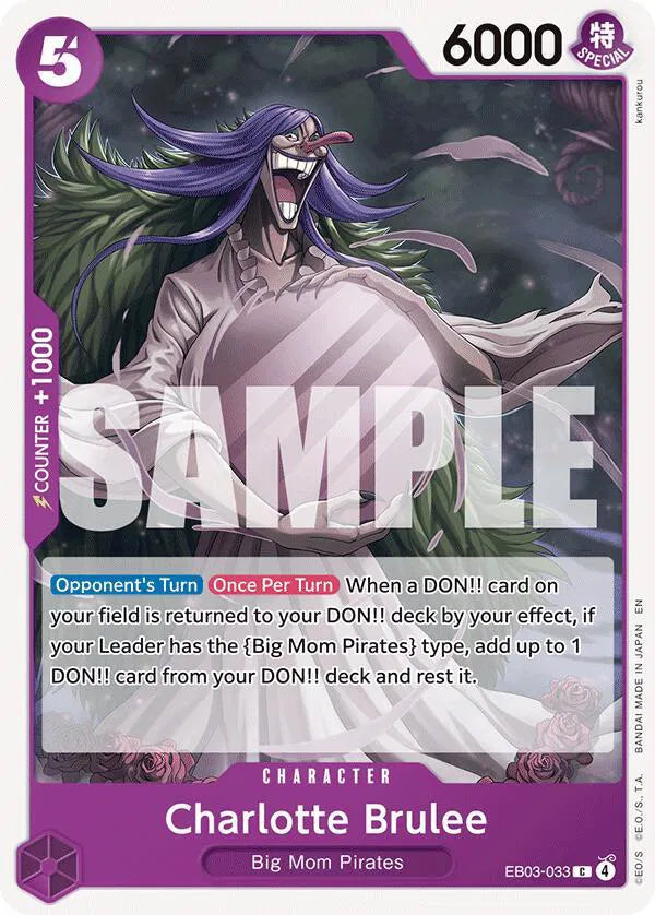 Charlotte Brulee EB03-033 (Extra Booster: One Piece Heroine's Edition)