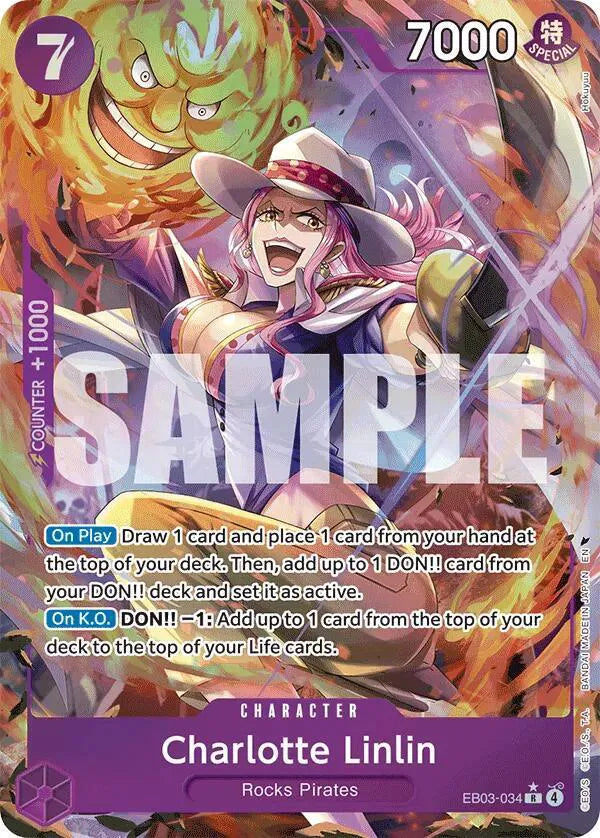 Charlotte Linlin (Alternate Art) EB03-034 (Extra Booster: One Piece Heroine's Edition)