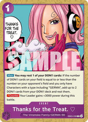 Thanks for the Treat. EB03-038 (Extra Booster: One Piece Heroine's Edition)