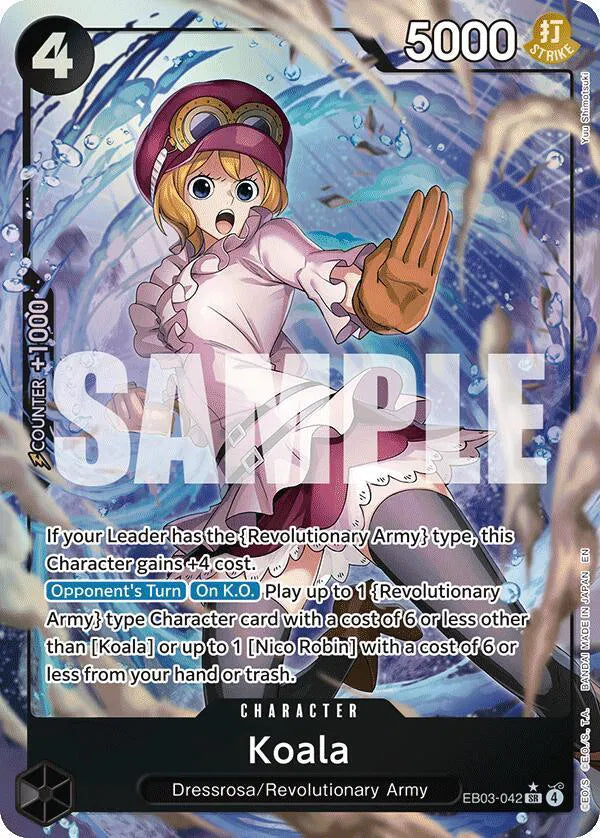 Koala (Alternate Art) EB03-042 (Extra Booster: One Piece Heroine's Edition)