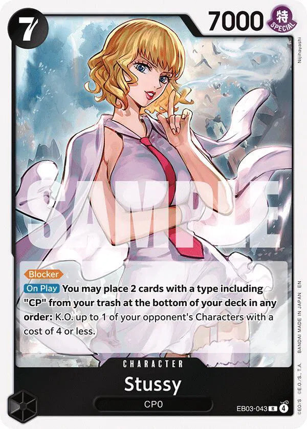 Stussy EB03-043 (Extra Booster: One Piece Heroine's Edition)