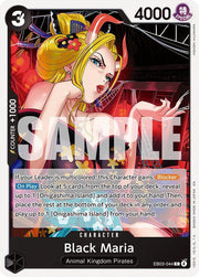 Black Maria EB03-044 (Extra Booster: One Piece Heroine's Edition)