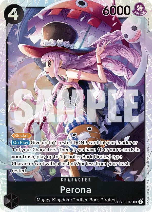 Perona EB03-045 · Foil (Extra Booster: One Piece Heroine's Edition)