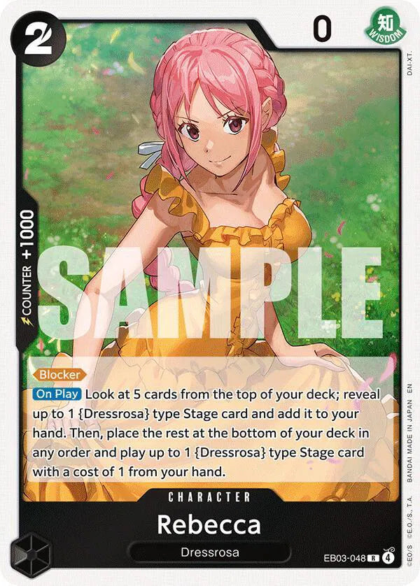 Rebecca EB03-048 (Extra Booster: One Piece Heroine's Edition)