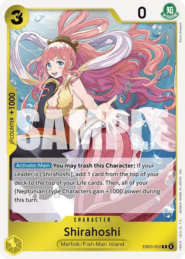 Shirahoshi EB03-052 (Extra Booster: One Piece Heroine's Edition)