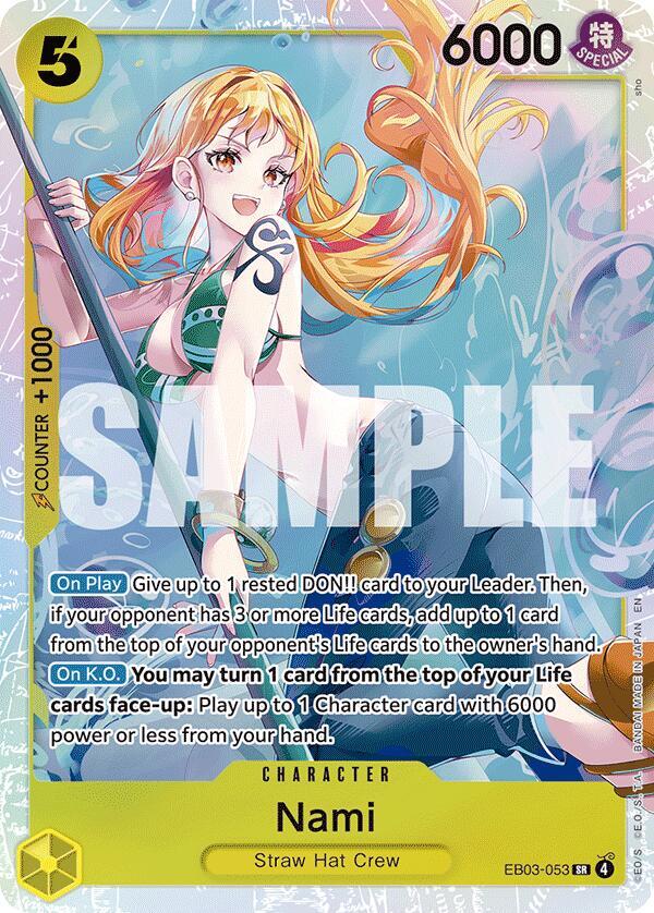 Nami (053) EB03-053 (Extra Booster: One Piece Heroine's Edition)
