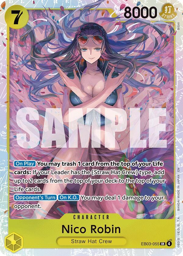 Nico Robin (055) EB03-055 (Extra Booster: One Piece Heroine's Edition)