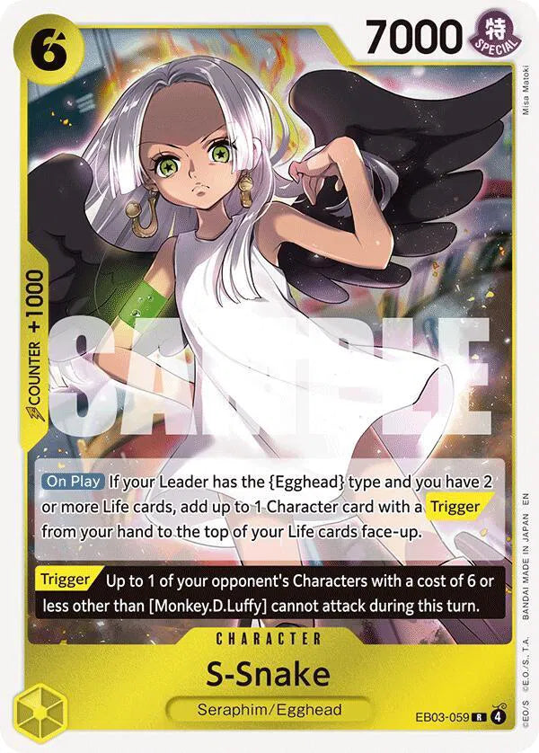 S-Snake EB03-059 (Extra Booster: One Piece Heroine's Edition)