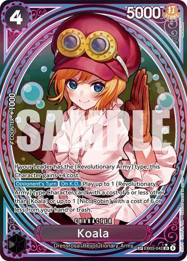 Koala (SP) EB03-042 (Extra Booster: One Piece Heroine's Edition)