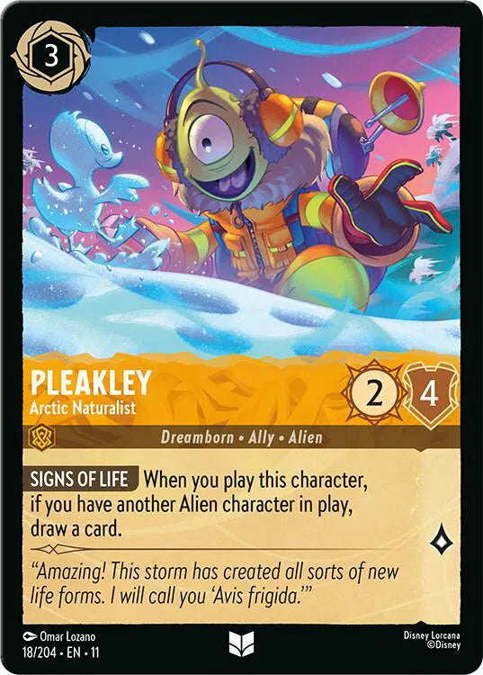Pleakley - Arctic Naturalist 18/204 · Normal (Winterspell)