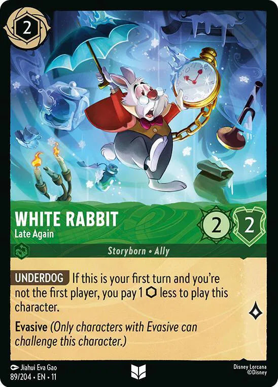 White Rabbit - Late Again 89/204 · Normal (Winterspell)