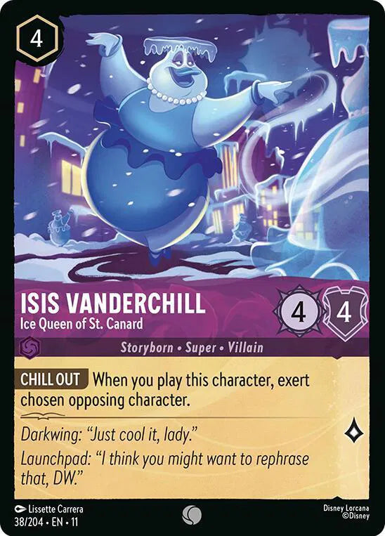 Isis Vanderchill - Ice Queen of St. Canard 38/204 · Normal (Winterspell)