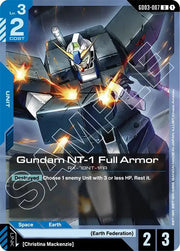 Gundam NT-1 Full Armor GD03-007 (Steel Requiem)