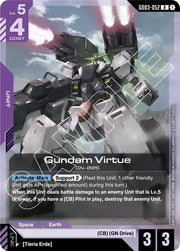 Gundam Virtue GD03-052 · Holofoil (Steel Requiem)