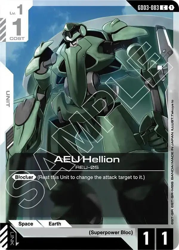 AEU Hellion GD03-083 · Normal (Steel Requiem)
