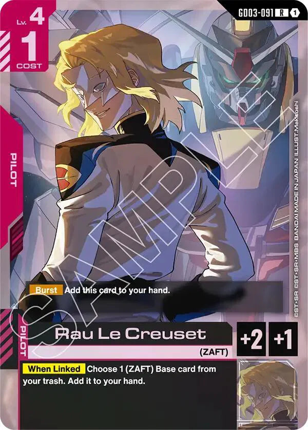 Rau Le Creuset GD03-091 · Holofoil (Steel Requiem)