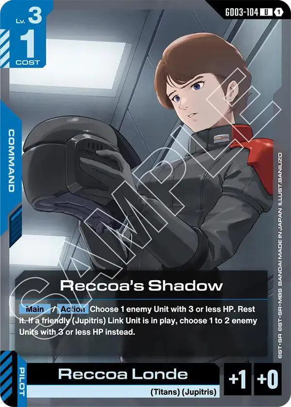 Reccoa's Shadow GD03-104 · Normal (Steel Requiem)