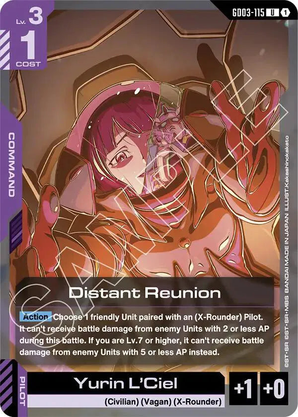 Distant Reunion GD03-115 · Normal (Steel Requiem)