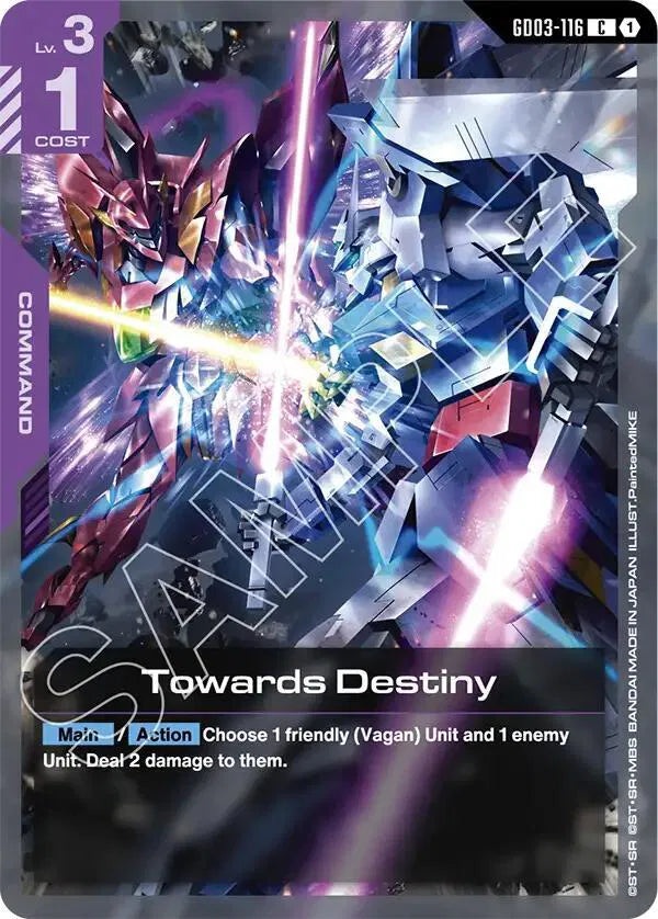 Towards Destiny GD03-116 · Normal (Steel Requiem)