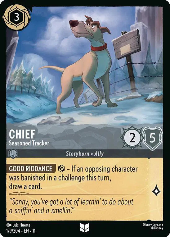 Chief - Seasoned Tracker 179/204 · Normal (Winterspell)