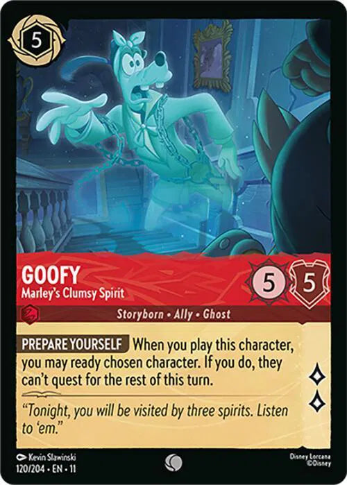 Goofy - Marley's Clumsy Spirit 120/204 · Normal (Winterspell)