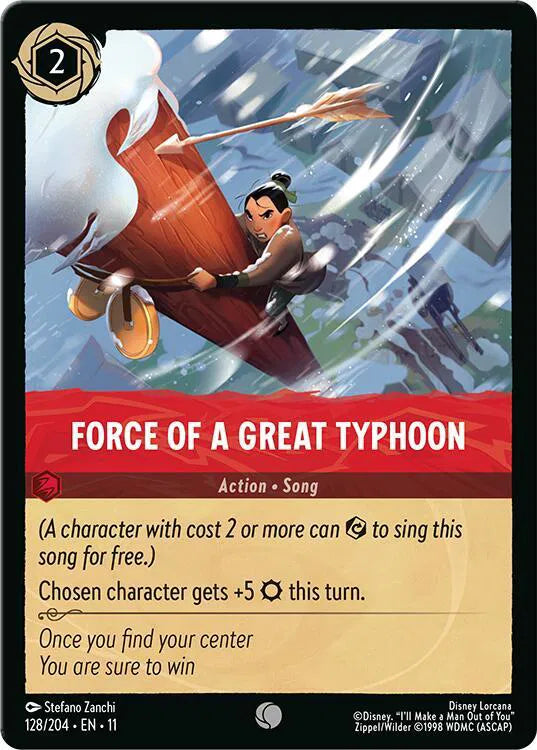 Force of a Great Typhoon 128/204 · Normal (Winterspell)