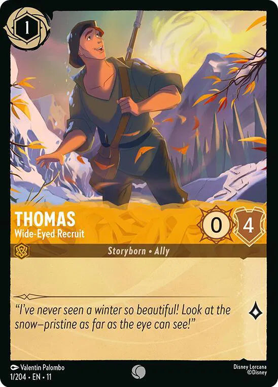 Thomas - Wide-Eyed Recruit 1/204 · Normal (Winterspell)