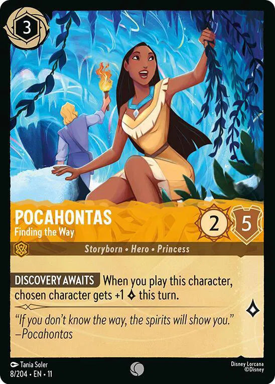 Pocahontas - Finding the Way 8/204 · Normal (Winterspell)