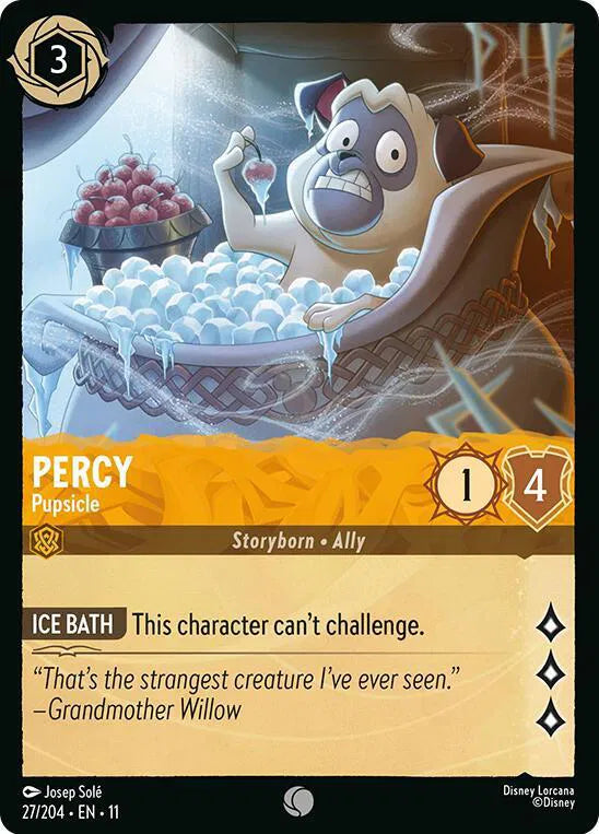 Percy - Pupsicle 27/204 · Cold Foil (Winterspell)