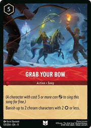 Grab Your Bow 131/204 · Cold Foil (Winterspell)