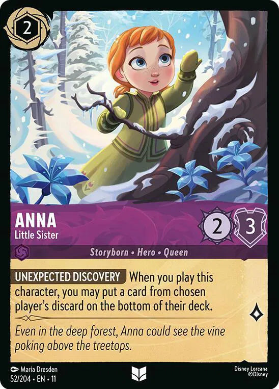 Anna - Little Sister 52/204 · Normal (Winterspell)