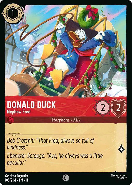 Donald Duck - Nephew Fred 105/204 · Normal (Winterspell)