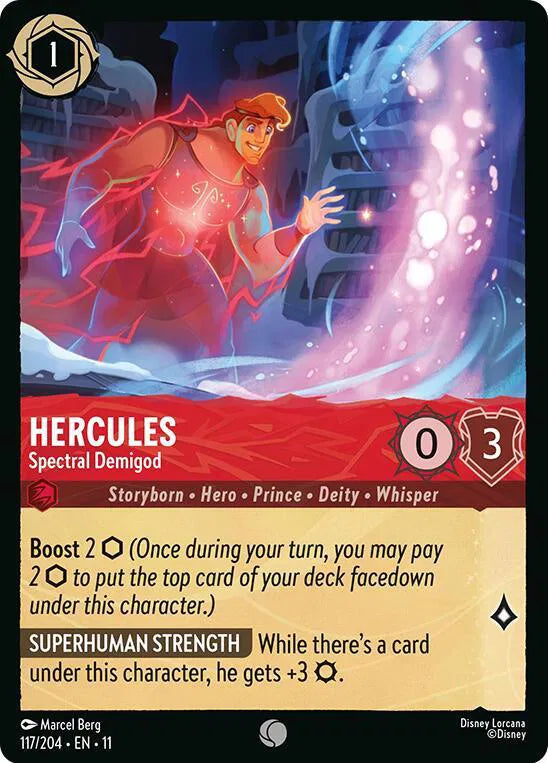 Hercules - Spectral Demigod 117/204 · Normal (Winterspell)