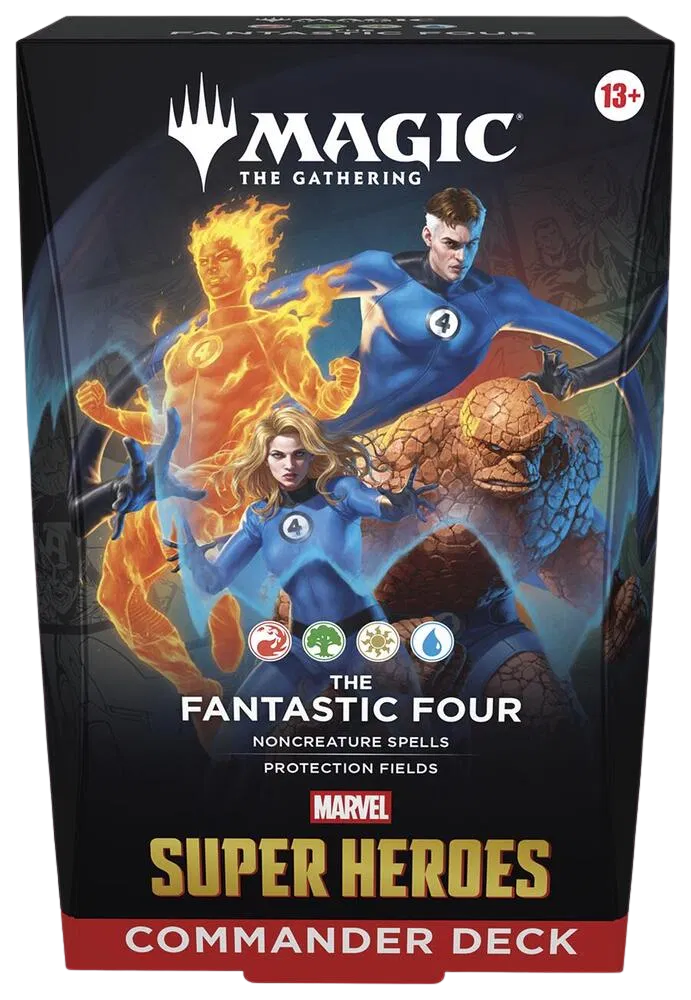 Marvel Super Heroes Commander Deck - The Fantastic Four · Starter Deck (Commander: Marvel Super Heroes)