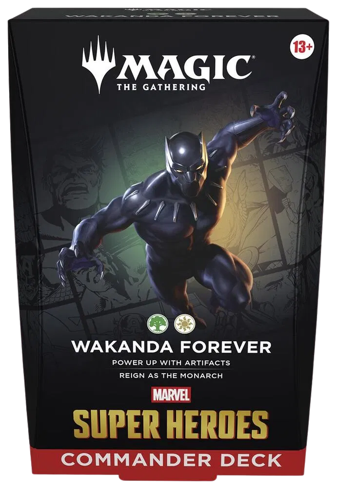 Marvel Super Heroes Commander Deck - Wakanda Forever · Starter Deck (Commander: Marvel Super Heroes)