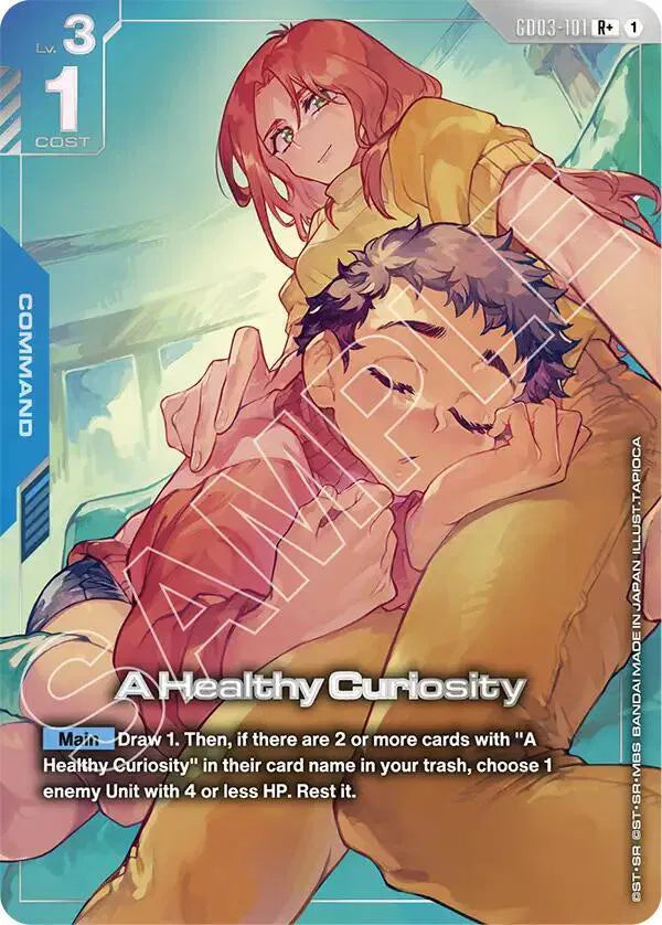 A Healthy Curiosity (R+) GD03-101 (Steel Requiem)