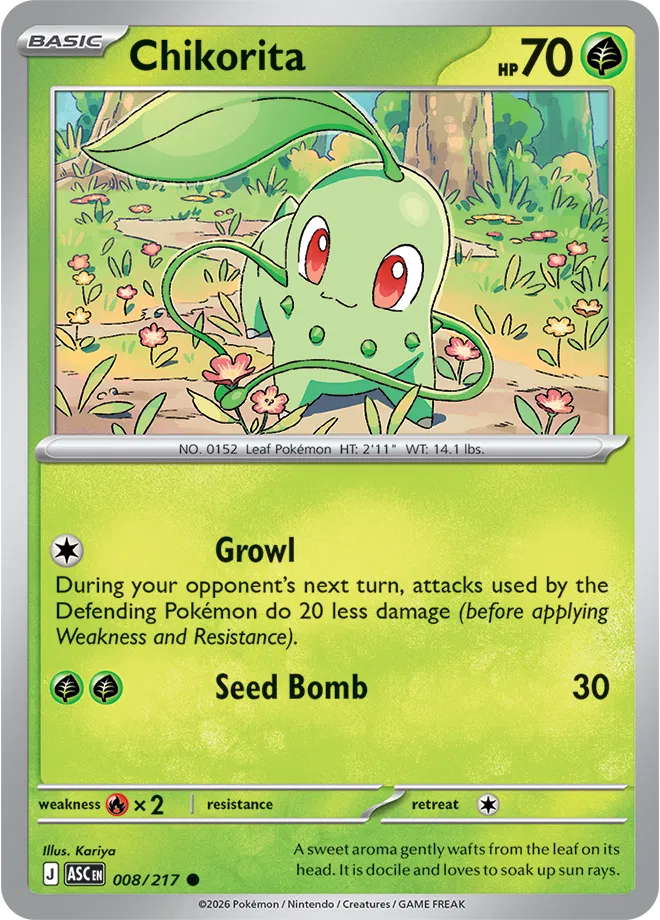Chikorita 008/217 (Ascended Heroes)