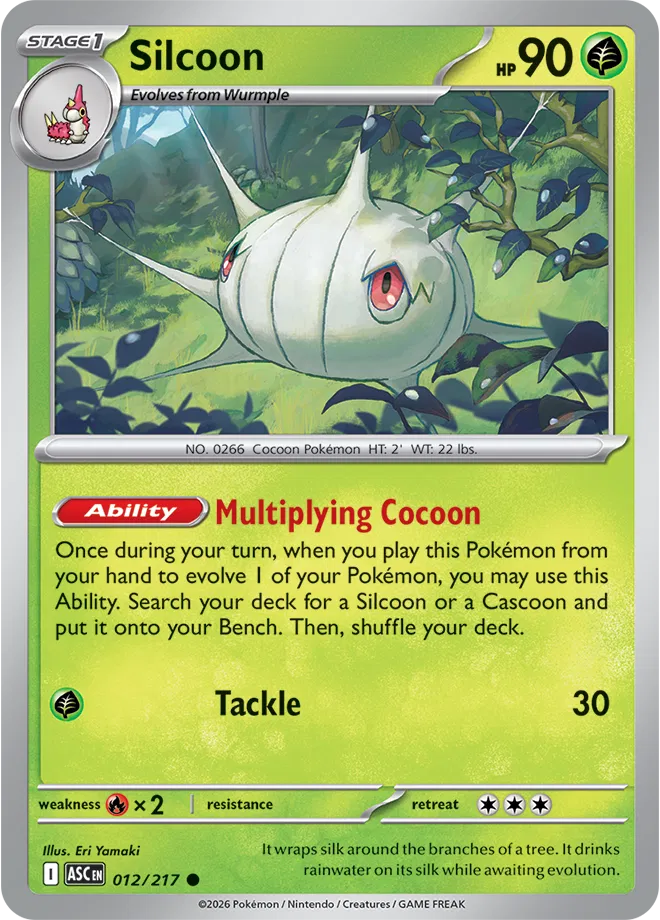 Silcoon 012/217 (Ascended Heroes)