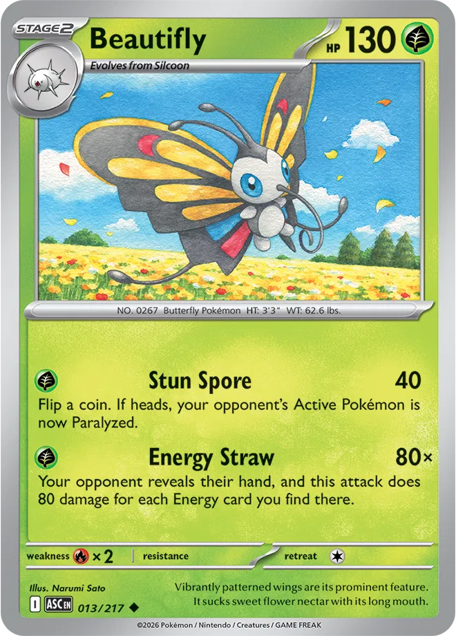 Beautifly 013/217 (Ascended Heroes)