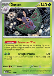 Dustox 015/217 (Ascended Heroes)
