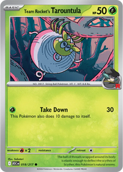 Team Rocket's Tarountula 018/217 (Ascended Heroes)