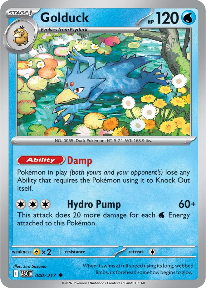 Golduck 040/217 (Ascended Heroes)
