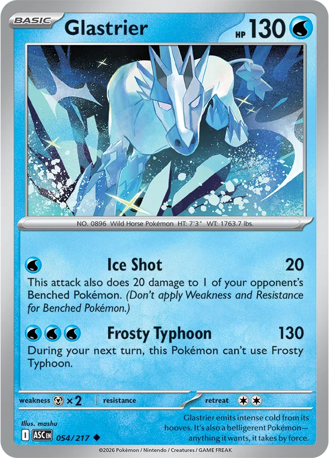 Glastrier 054/217 (Ascended Heroes)