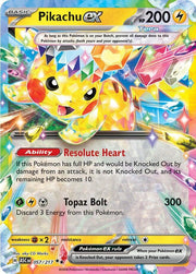 Pikachu ex 057/217 · Holofoil (Ascended Heroes)