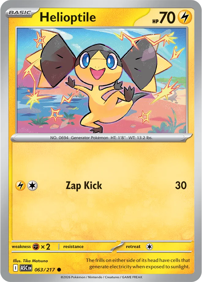 Helioptile 063/217 (Ascended Heroes)