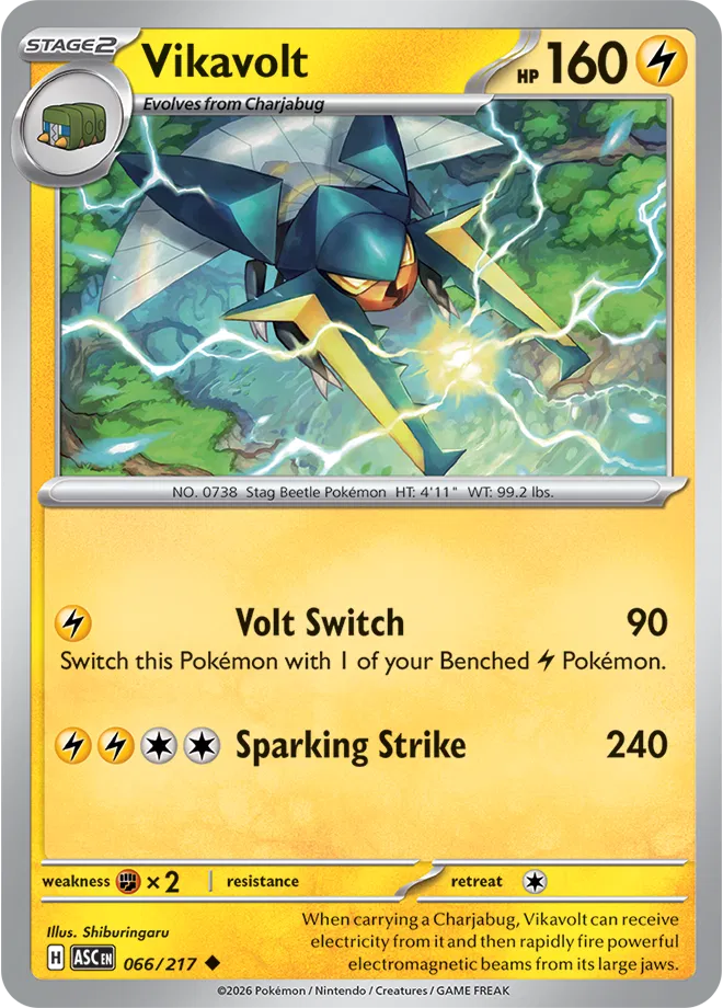 Vikavolt Ascended Heroes Uncommon 066/217
